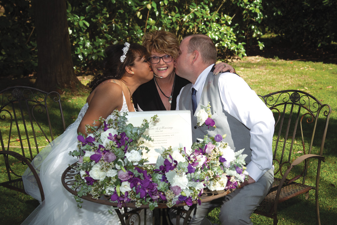 Hunter Valley Wedding Planner Magazine. Fiona Hall Celebrant