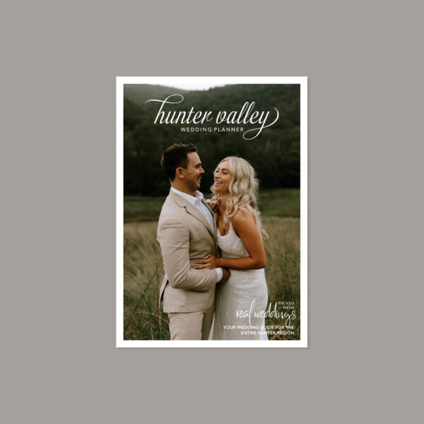 Hunter Valley Wedding Planner Magazine. Issue 28 Cover