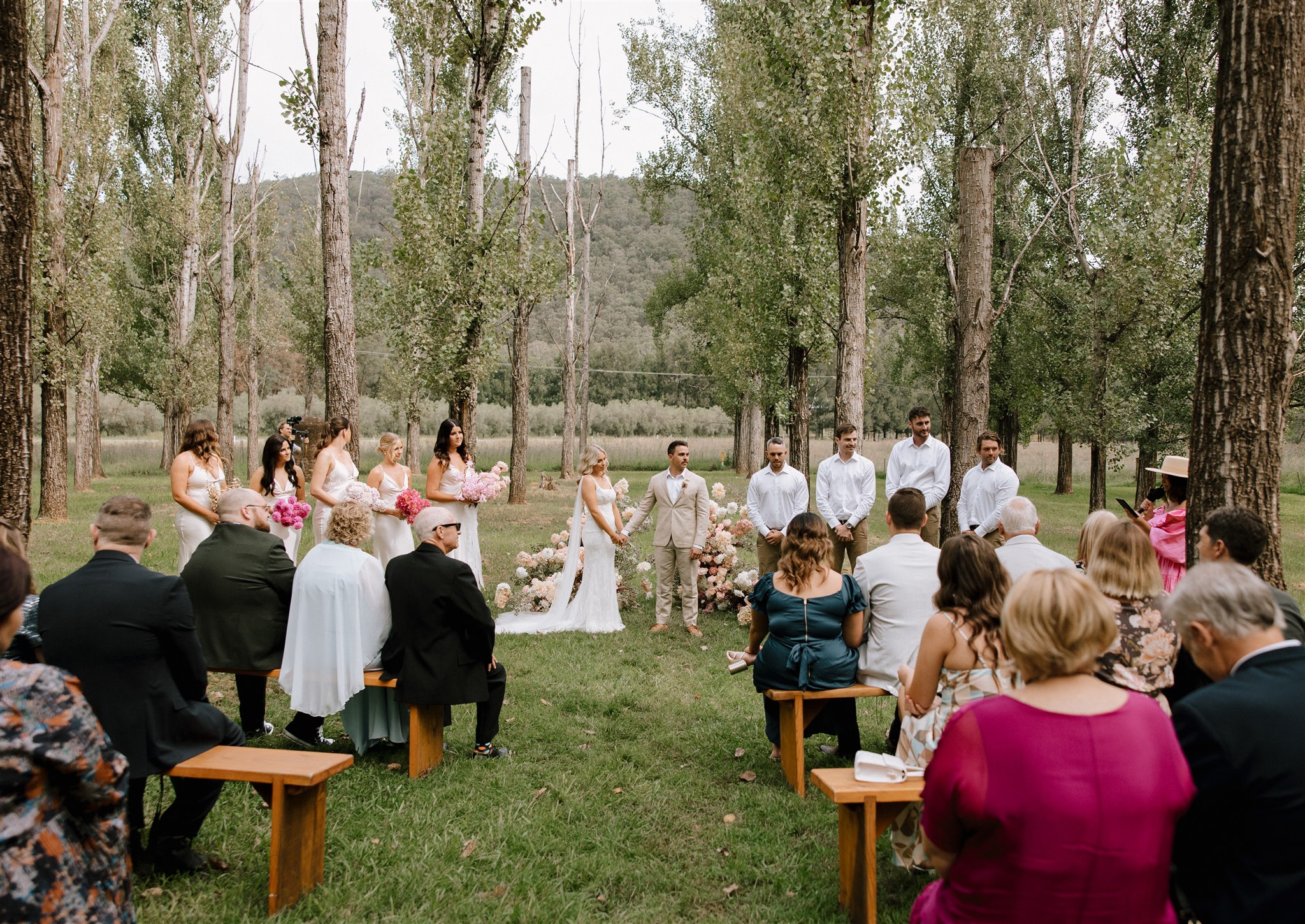 Hunter Valley Wedding Planner - Real Wedding: Larissa + Pete. Stonehurst Cedar Creek. Photos by Hungry Hearts Co