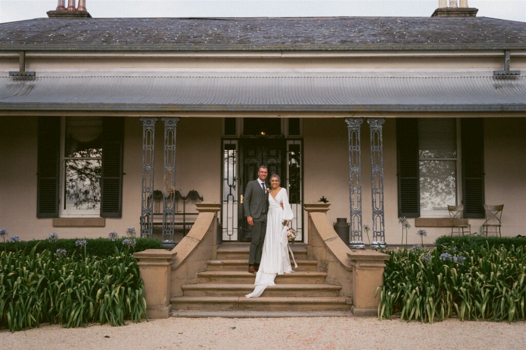 Hayley + Joel. Real Wedding. Hunter Valley Wedding Planner Magazine. Venue: Wallalong House. Photos by Zac Graham Photography