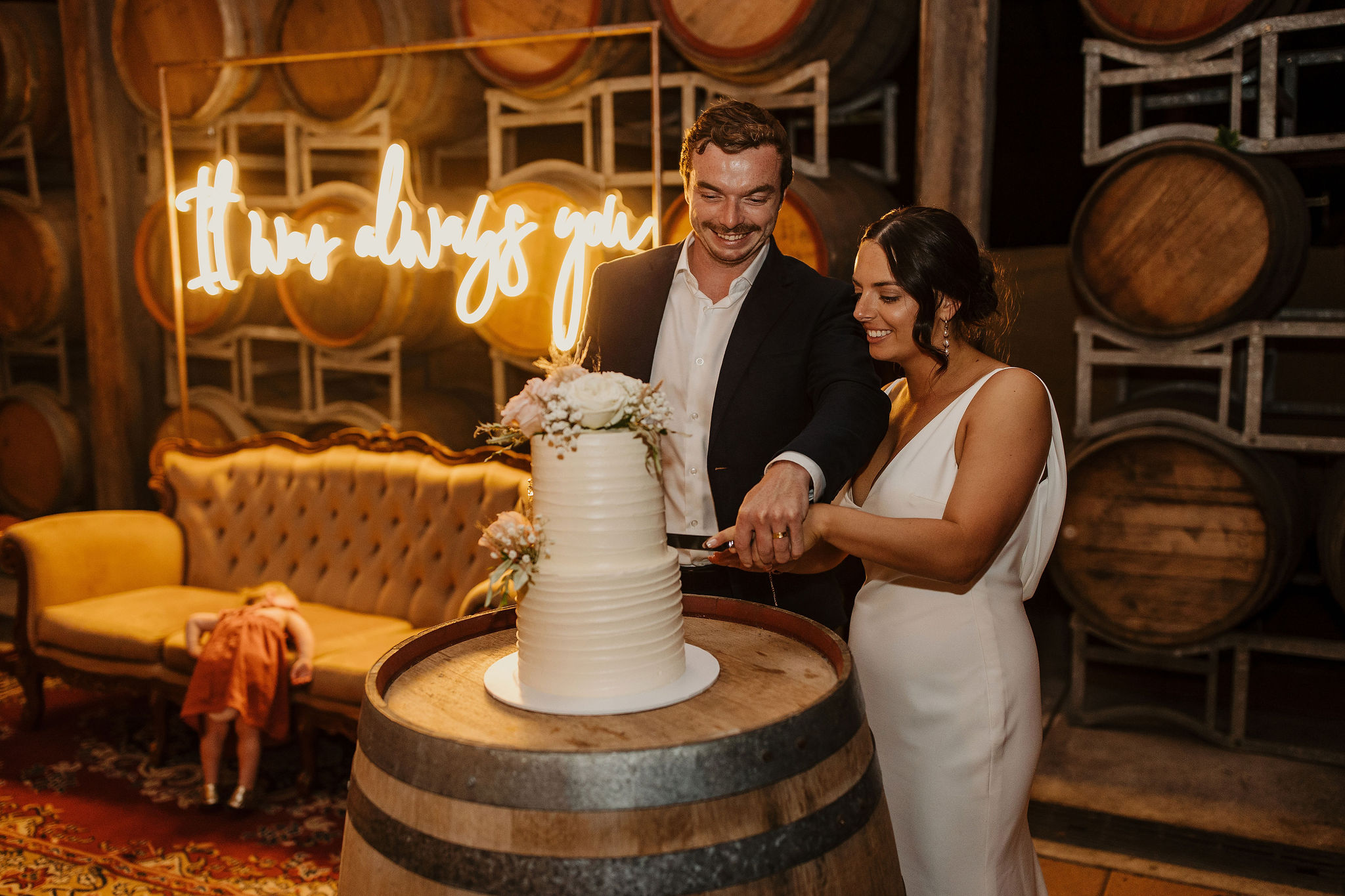 Remy and Steele Real Wedding. Hunter Valley Wedding Planner Magazine. Venue: Ben Ean. Photos by Ben Adams