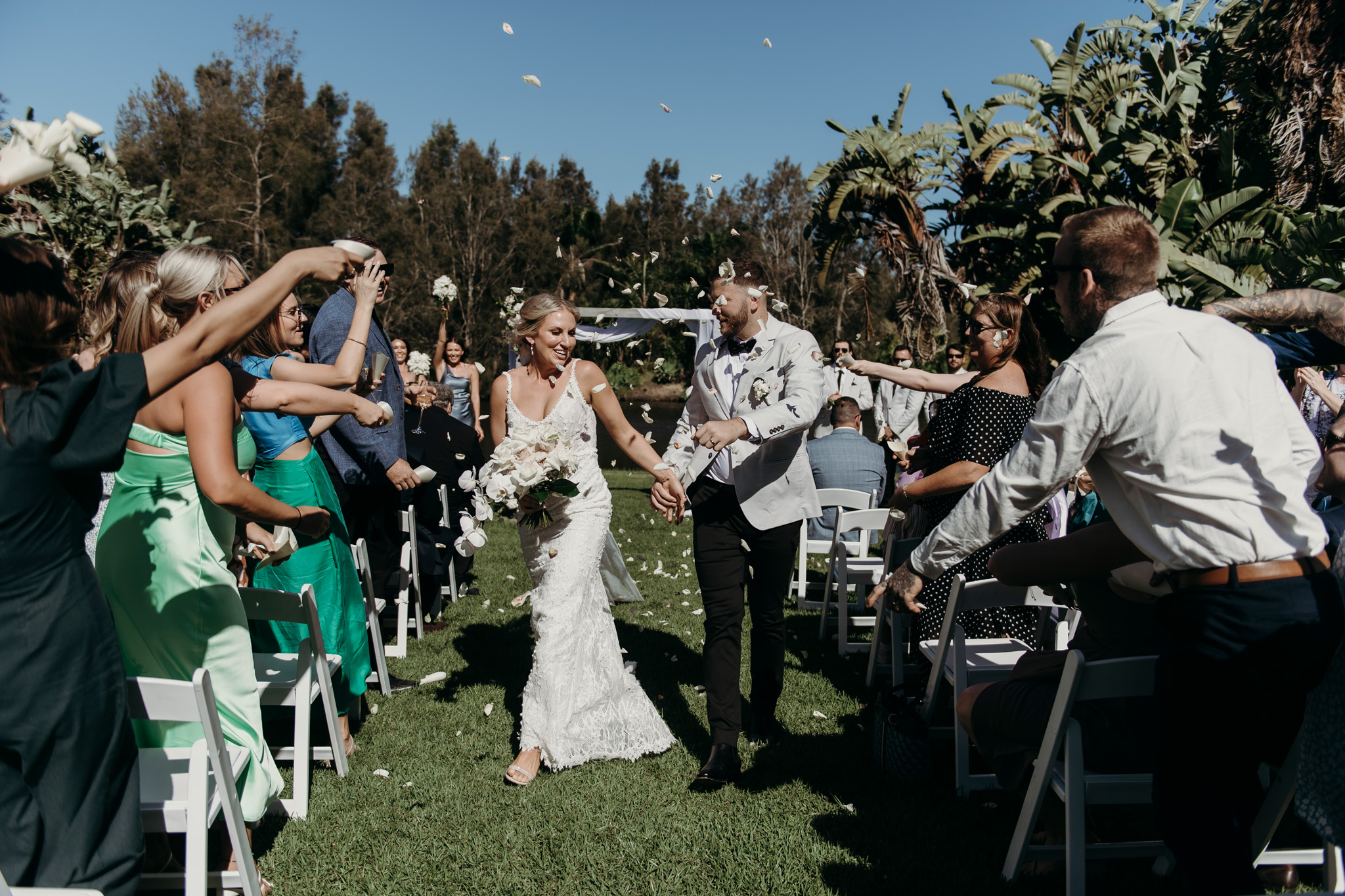 Ashleigh + Jarrad. Real Wedding. Hunter Valley Wedding Planner Magazine. Venue: Heaven Gardens. Photos by Muse Photography.