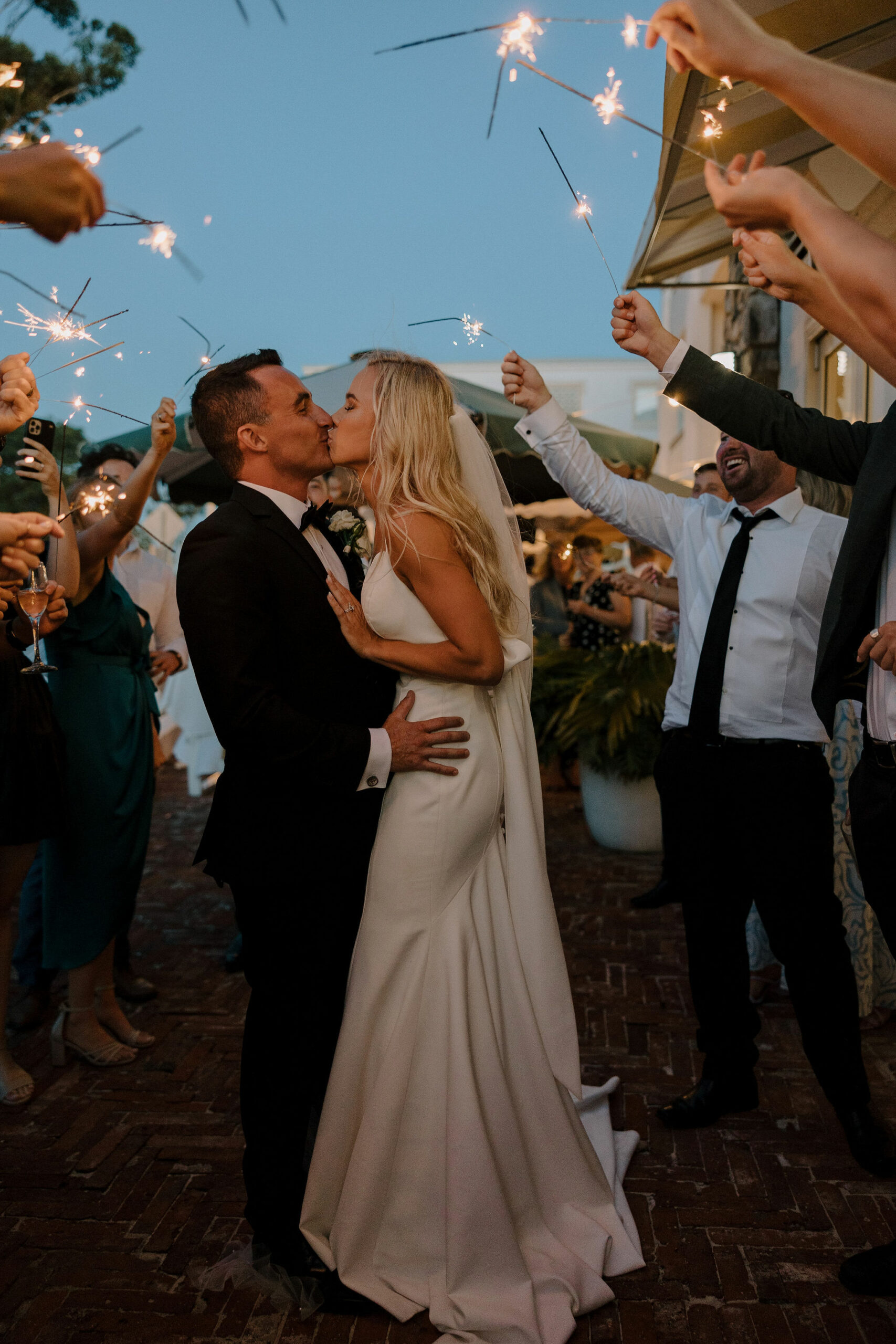 Chantal + Pierce. Real Wedding. Hunter Valley Wedding Planner Magazine. Venue: Shoal Bay. Photos by Rope and Pulley.