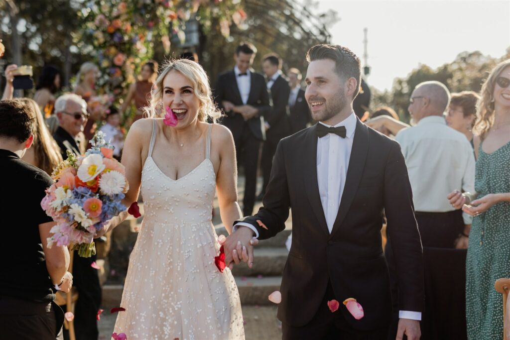 Steph + Nick. Real Wedding. Hunter Valley Wedding Planner Magazine. Venue: piggs peake. Photos by Little Black Bow Photography